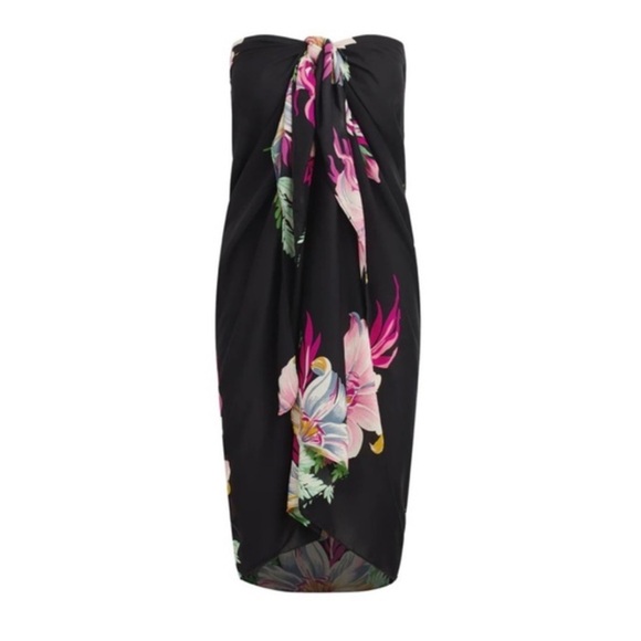 NWT Walter Baker Paradise Sarong in Grand Magnolia, One Size - Picture 1 of 10